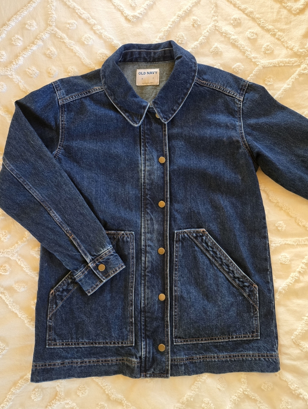 Dark Denim Workwear Jacket